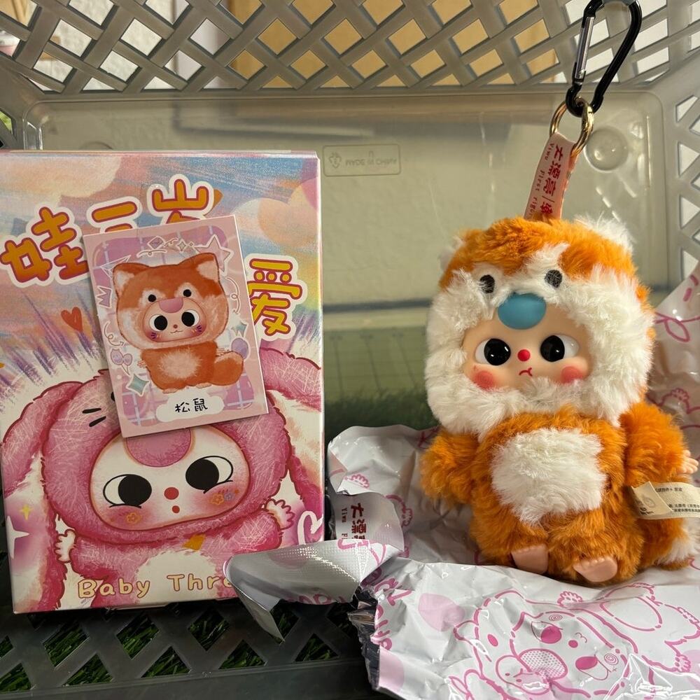 Baby three Delovely squirrel